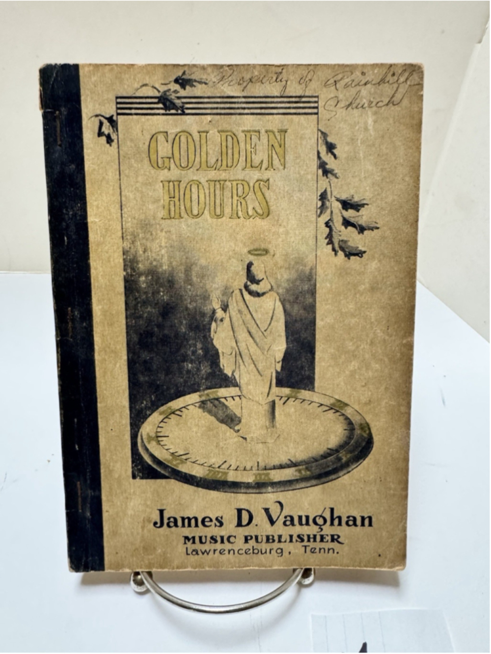 James D. Vaughan “Golden Hours”Gospel Music Book 1946 Paperback